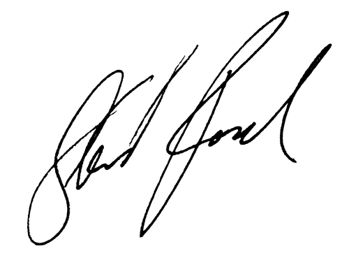 Steven Prael Unterschrift